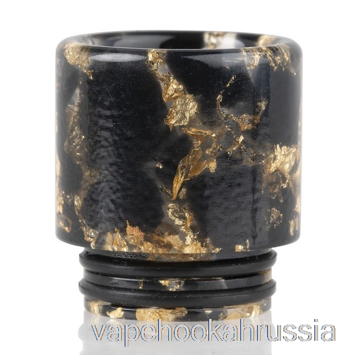Vape россия 810 блестки смола дрип тип черное золото